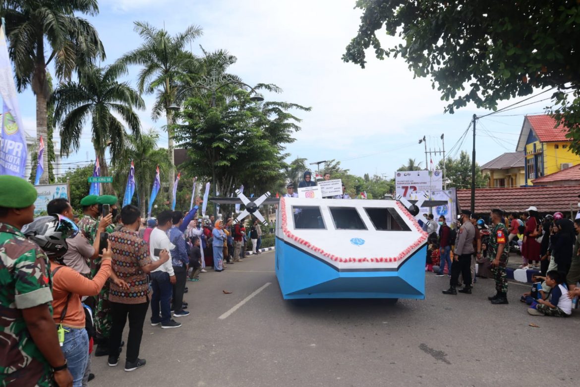 Semarak HUT ke-72 di Barito Utara, Dari Karnaval Jalan Kaki Hingga Mobil Hias