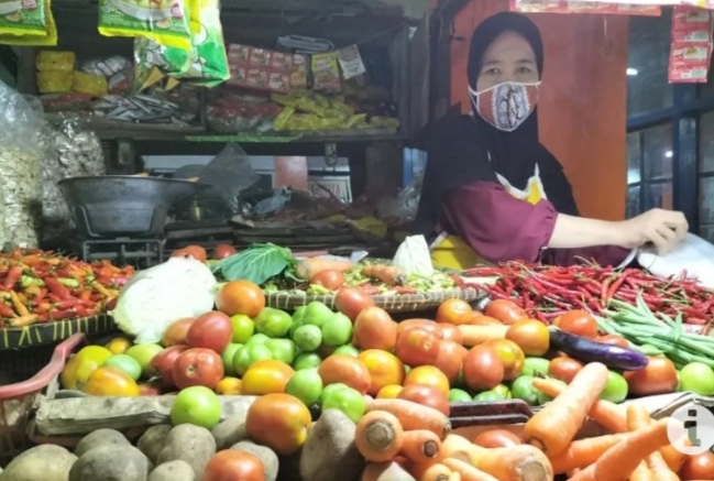 Harga Bahan Pangan di Pasar Slipi Naik Lebih dari Dua Kali Lipat