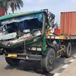 Truk Kontainer Kecelakaan di Jalan Sultan Agung Bekasi, Begini Kronologinya