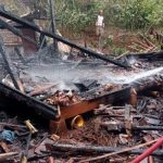 Diduga Korsleting Listrik, Sebuah Rumah di Sumedang Ludes Terbakar