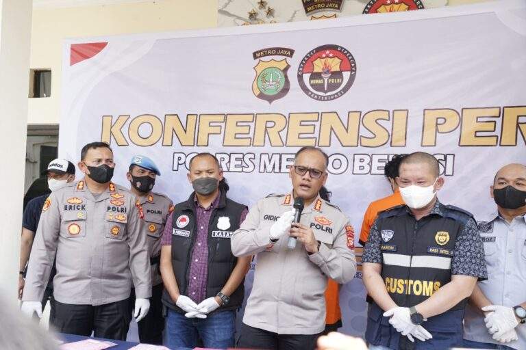 Polisi Tangkap 3 Sindikat Pengedar Narkoba Jaringan Lintas Negara di Grand Wisata Tambun