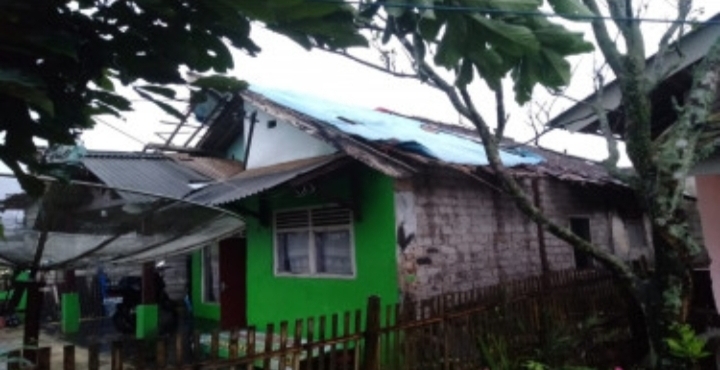 Puluhan Rumah di Gegerbitung Sukabumi Rusak, Disapu Puting Beliung