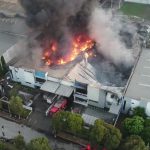Diduga Korsleting Listrik, Dua Pabrik di Kawasan Industri Jababeka Cikarang ludes Terbakar