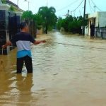 Sungai Cilamaya Karawang Meluap, Puluhan Rumah di Banyusari Terendam Banjir