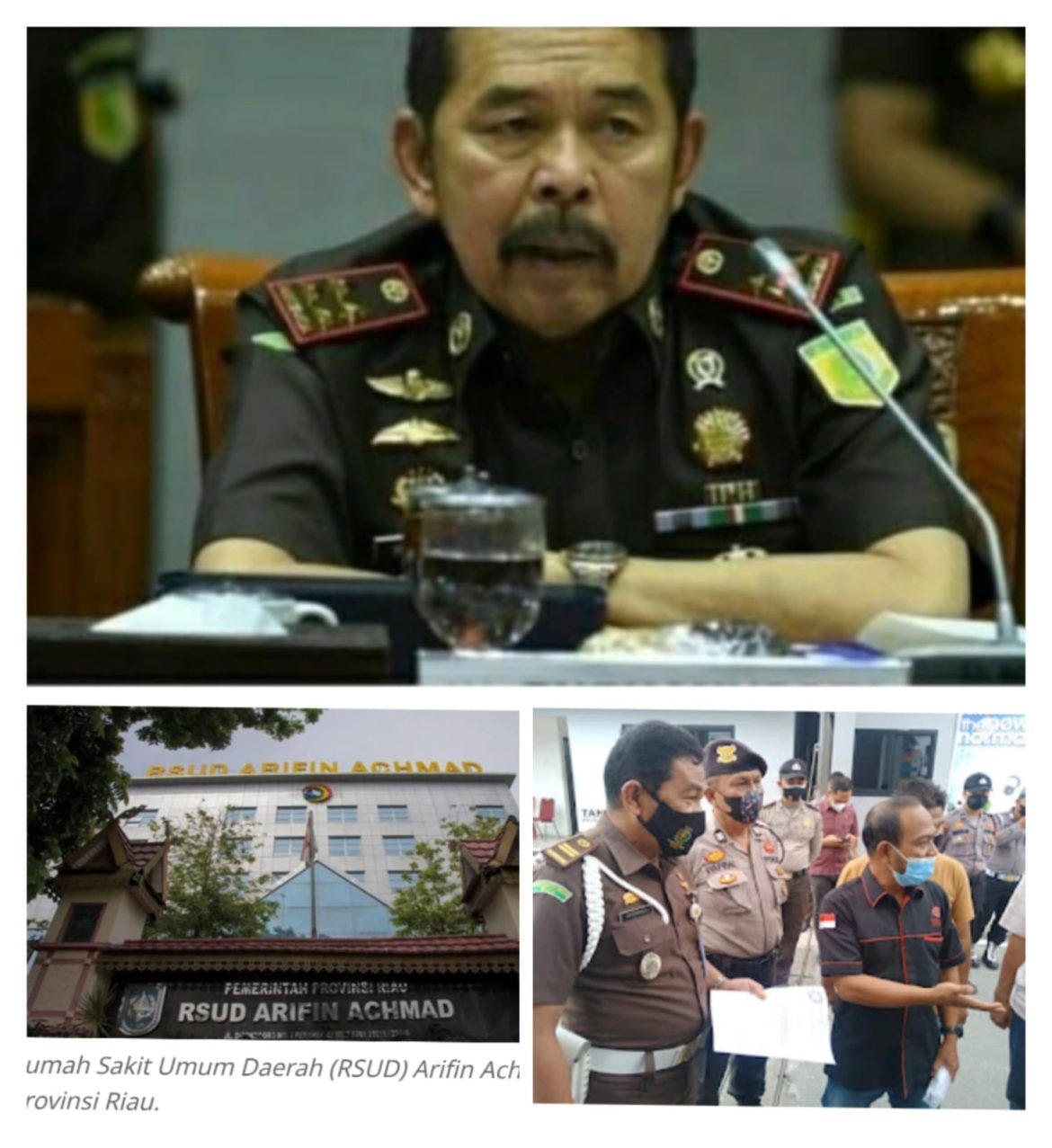 LSM Bara Api “Minta Kejagung Ambil Alih Kasus RSUD Arifin Achmad Riau