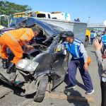 Satu Orang Tewas, Akibat Kecelakaan beruntun di Tol Palikanci Cirebon