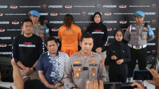 Polres Karawang Berhasil Membekuk Pelaku Perkosa Wanita ODGJ saat Jalani Perawatan