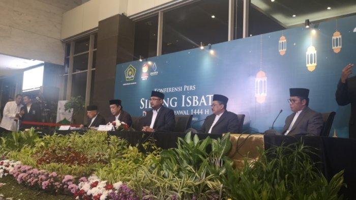 Breaking News! Hasil Sidang Isbat: Pemerintah tetapkan 1 Syawal 1444 H jatuh Pada Sabtu 22 April 2023