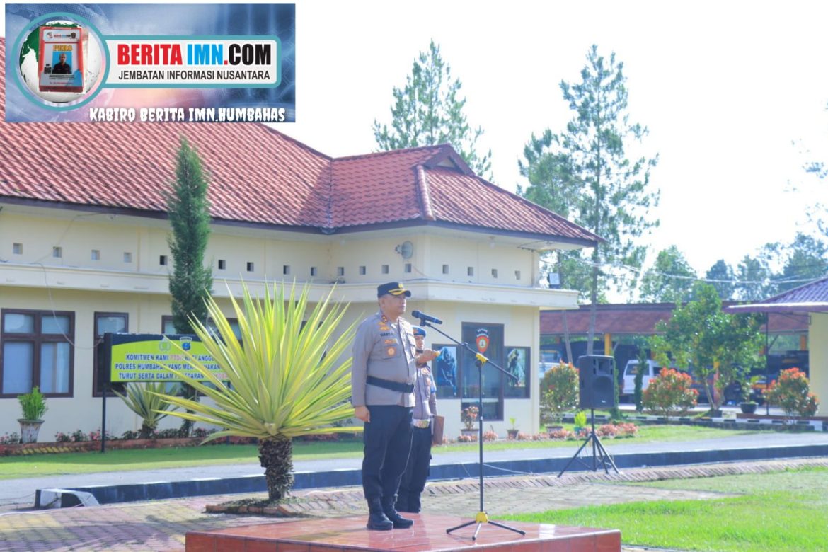 Polres Humbahas, gelar Apel Konsolidasi Berakhirnya Operasi ketupat Toba 2023