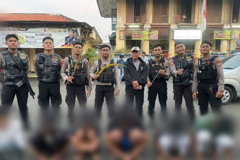 Polisi Amankan 6 Remaja yang Hendak Tawuran di Palmerah Jakbar