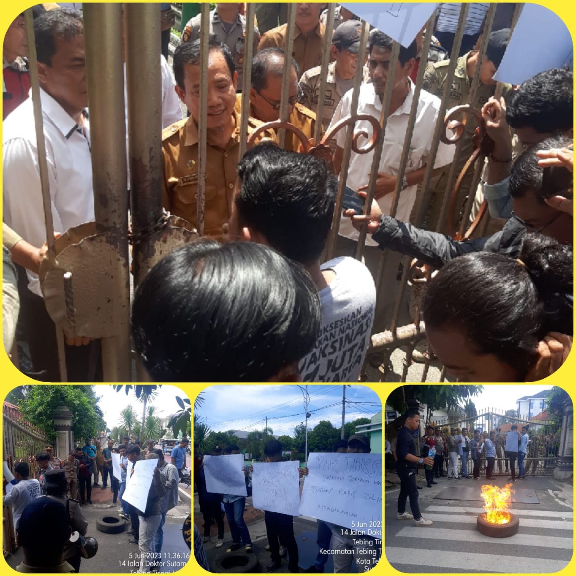 Pengurus Besar Pergerakan Mahasiswa Peduli Daerah Sumut, Mengendus Dugaan Korupsi Dinas Kominfo Kota Tebingtinggi