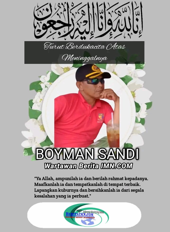 Beritaimn.com Berduka, Boyman Sandi Biro Rokan Hulu Riau Meninggal Dunia