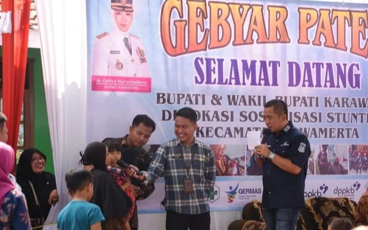 Wabup Karawang Sampaikan Program-program, pada Gebyar Paten Tahun 2023 di Rawamerta