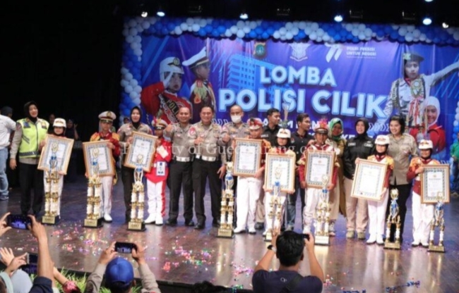 Pocil Polres Metro Bekasi sabet Juara 2 tingkat PMJ, 31 Siswa SD Harumkan Nama Bekasi