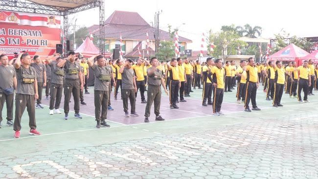 Begini cara TNI-Polri di Indramayu, Jaga Sinergitas Hadapi Tahun Politik