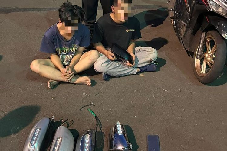 Polisi Ringkus 2 Pencuri, Spesialis Spion Mobil di Kawasan Blok M Jaksel