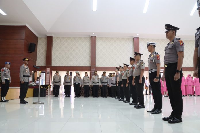 50 Personil Polres Metro Bekasi, Naik Pangkat Setingkat lebih Tinggi