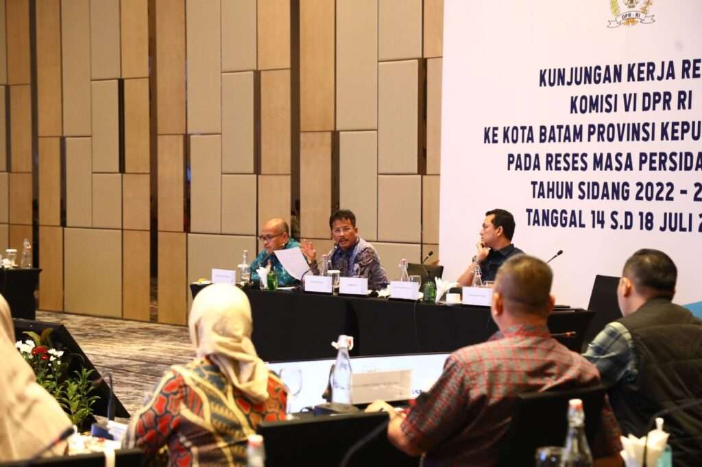 Kepala BP Batam Terima Kunker, Masa Reses Komisi VI DPR RI