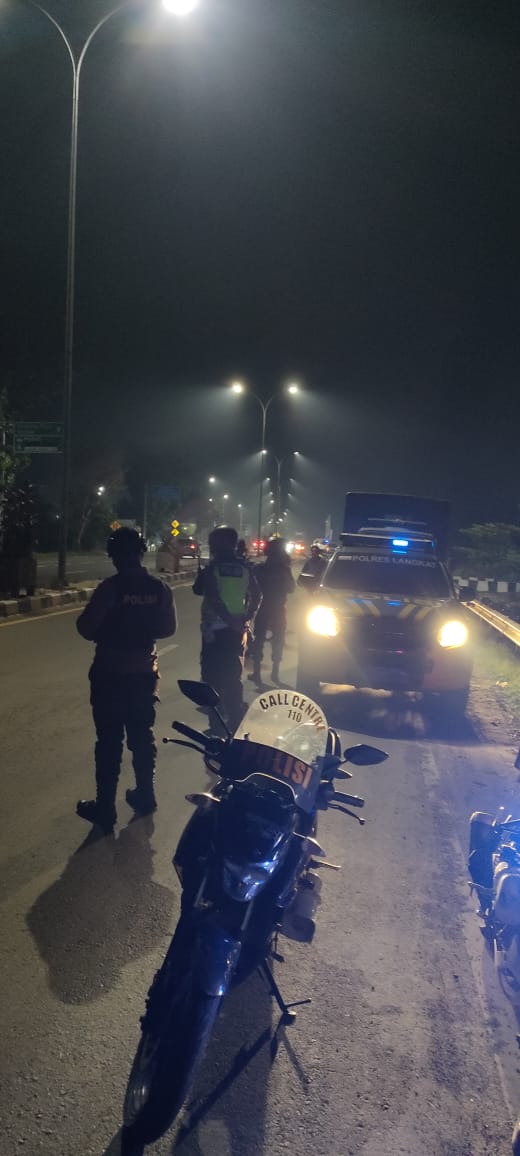 Polres Langkat Rutin Laksanakan Razia Knalpot Blong serta Premanisme