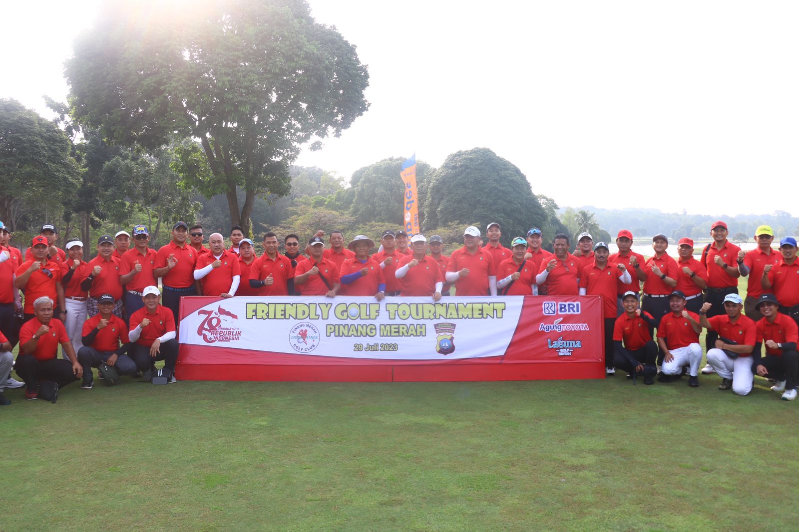 Jelang HUT RI ke-78, Polda Kepri Gelar Turnament Golf