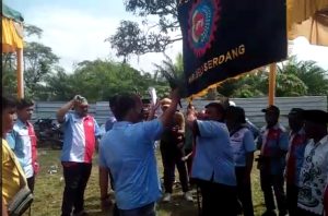 Herianto Alias Anto Cs Anggota DPW LSM GMAS Sumut Dilantik Jdi Ketua SPTSI Kecamatan Pagar Merbau