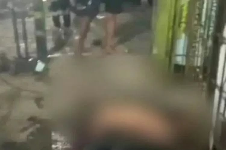 Pemuda Dibacok OTK saat Nongkrong Didepan Bengkel di Tambun Bekasi, Ketua RT: Pelaku 3 Orang