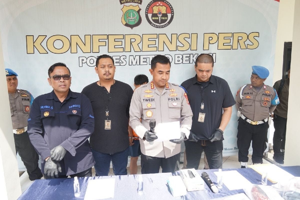 Polisi Bekuk Pembunuh Driver Taksi Online di Bekasi, Motif pelaku Tersinggung Dinasihati