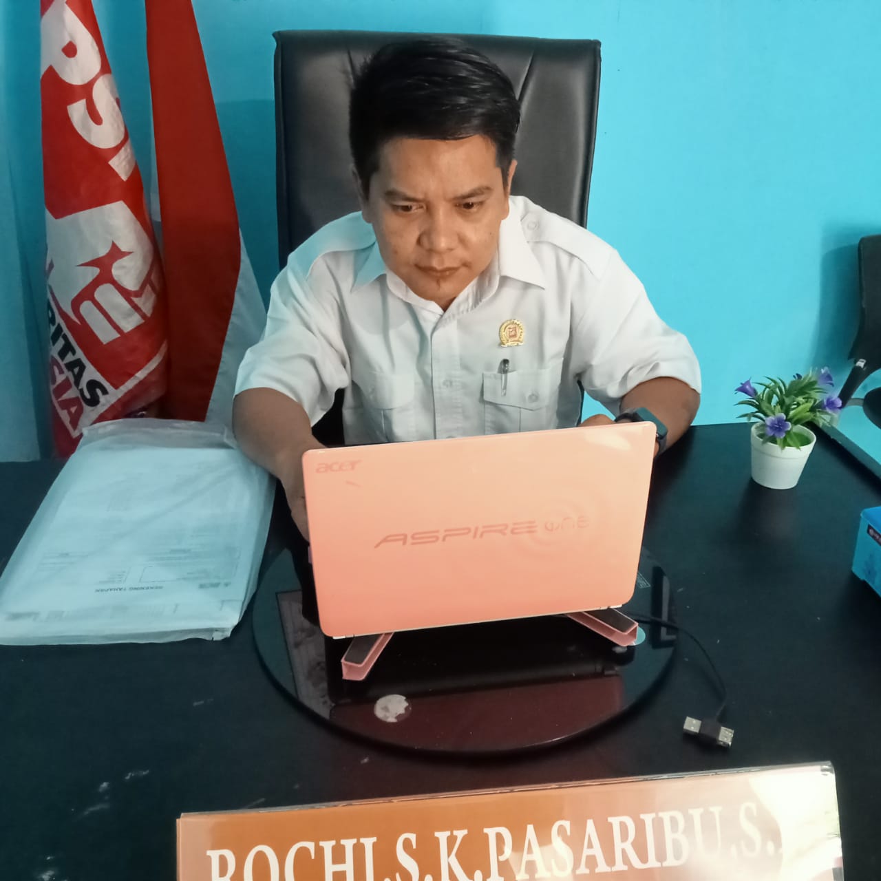 Politisi PSI Rochi Pasaribu Apresiasi Kinerja Arief Sudarto Trinugroho Sekda Provinsi Sumut