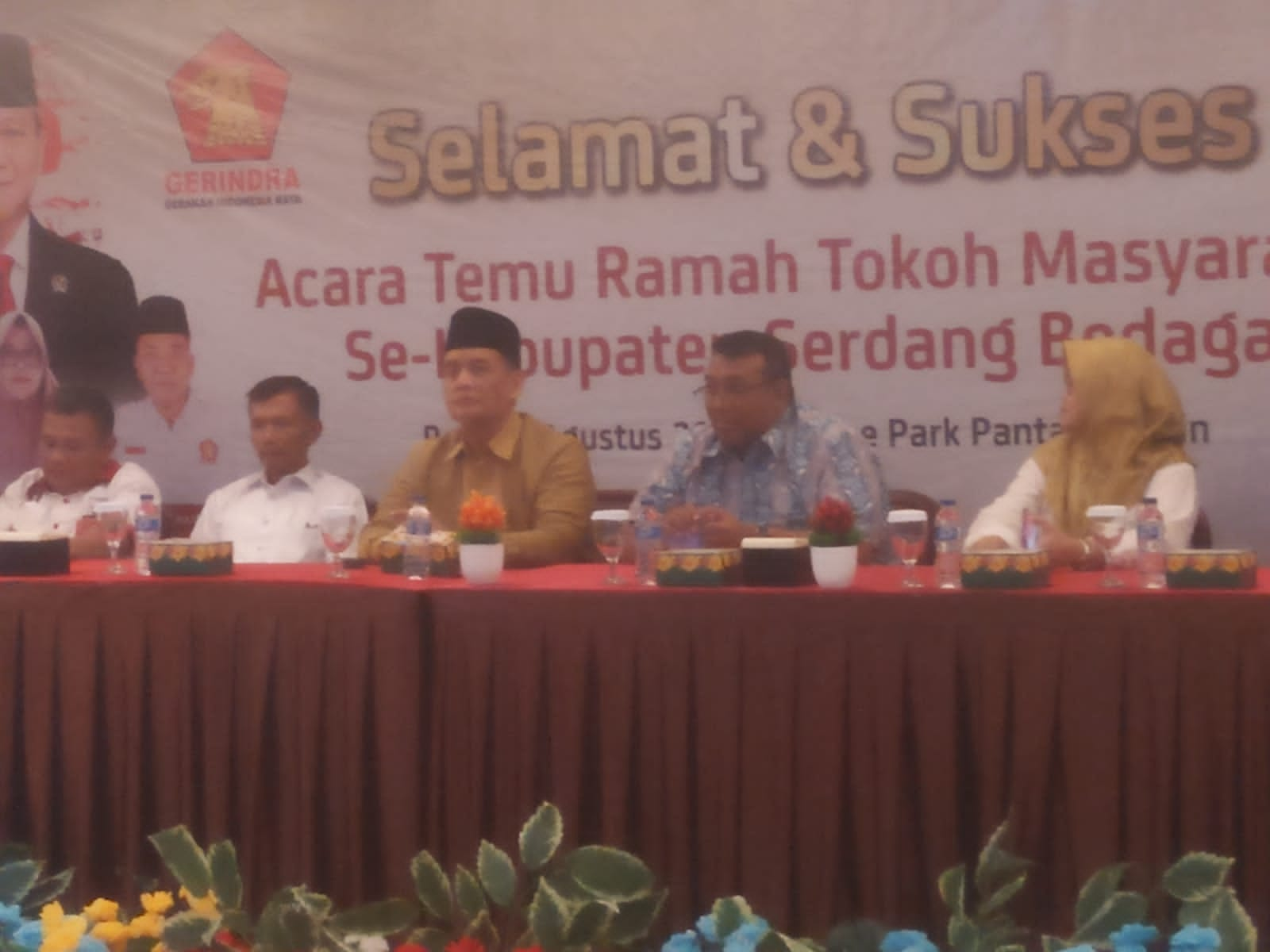 Masyarakat se-Kabupaten Sergai Temu Bersama Romo Dr.HR.Muhammad Syafi’i,S.H,M.Hum