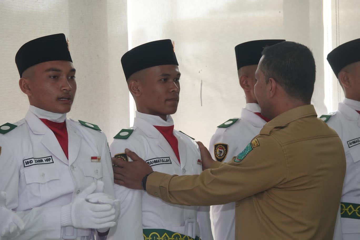 Paskibraka tahun 2023, Resmi Dikukuhkan Bupati Paluta