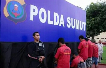 Polda Sumut Amankan 5 Perampok Spesialis ATM Bank Antar Provinsi