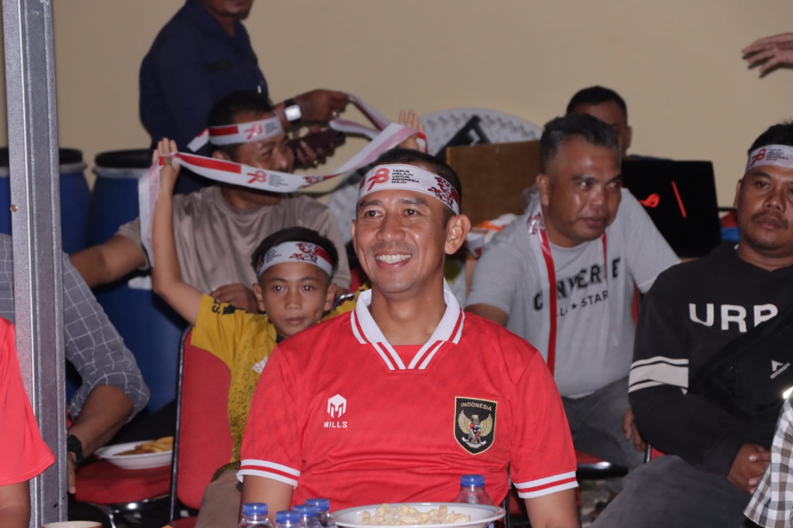 Polres Sergai Gelar Nobar Bersama Laga Final AFF U-23 Indonesia Vs Vietnam