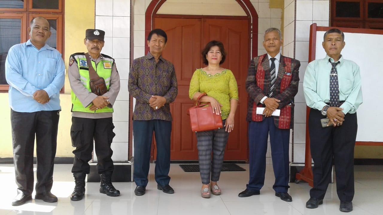 Kapolsek Padang Hulu AKP Bringin Jaya, S.H, M.H Pimpin Pam Ibadah Minggu Kasih