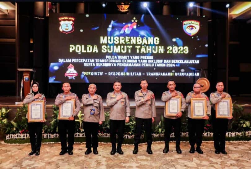 Polres Tanjungbalai Terpilih Polres Terbaik Kapolri Awards Quick Wins Presisi 2022/2023