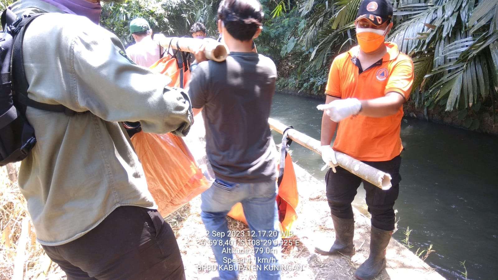 Geger! Penemuan 2 Mayat Mengapung di Sungai Cisanggarung Kuningan