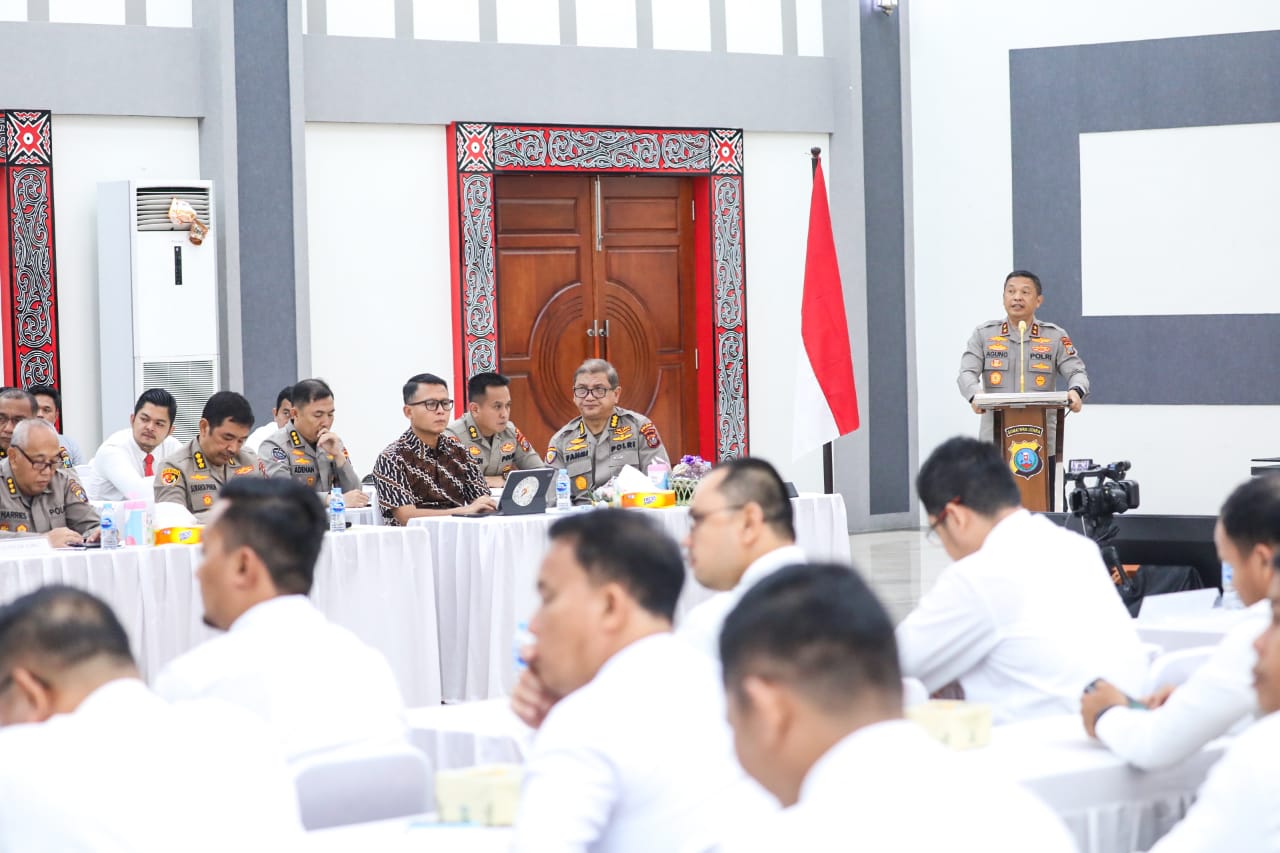 Polda sumut Gelar Rapat Koordinasi Kesiapan Pemilu 2024