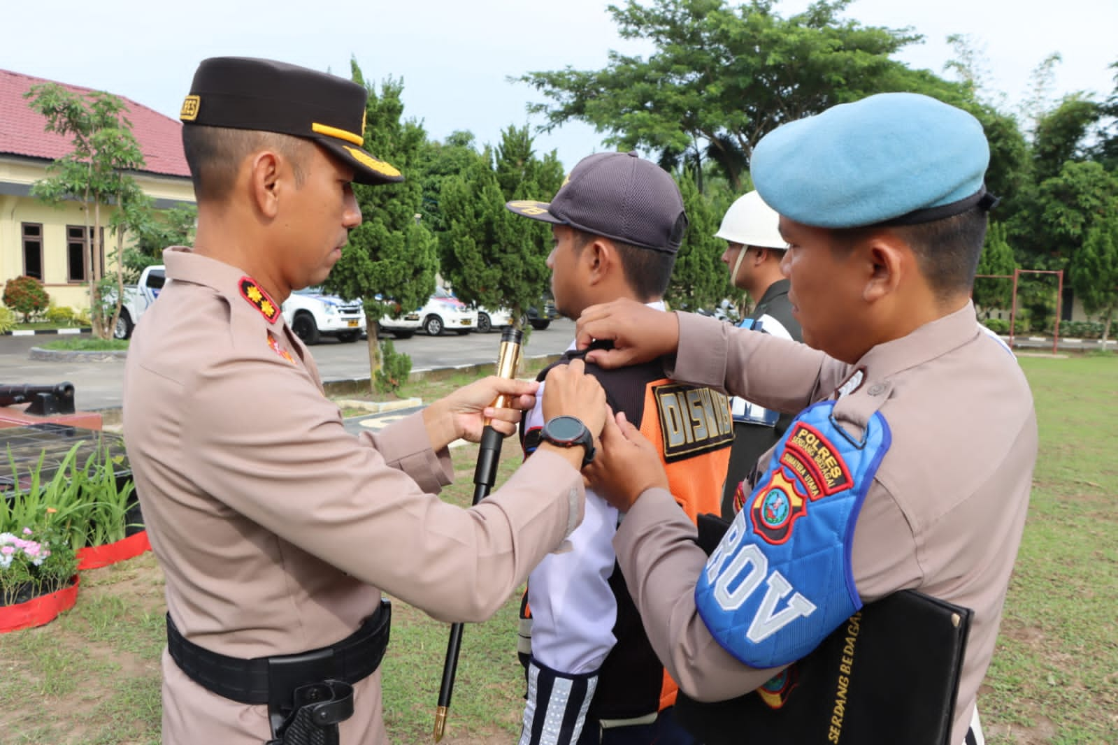 Kapolres Sergai Pimpin Apel Gelar Pasukan Operasi Zebra Toba 2023