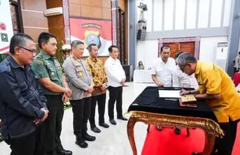 Deklarasi Pemilu Damai 2024, Kapoldasu : Wujudkan Pemilu Damai di Sumut