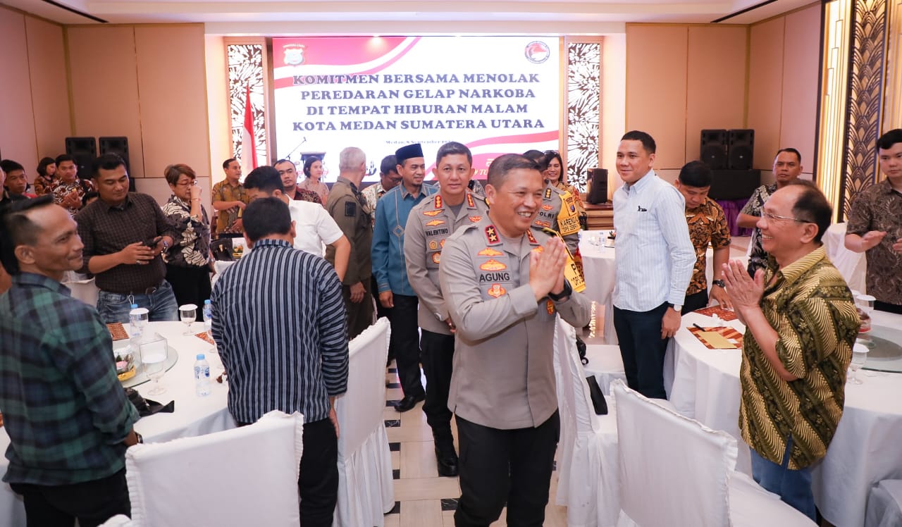 Komitmen Bersama Tolak Narkoba, Kapolda: Kita Harus Jadi Pelopor Berantas Narkotika