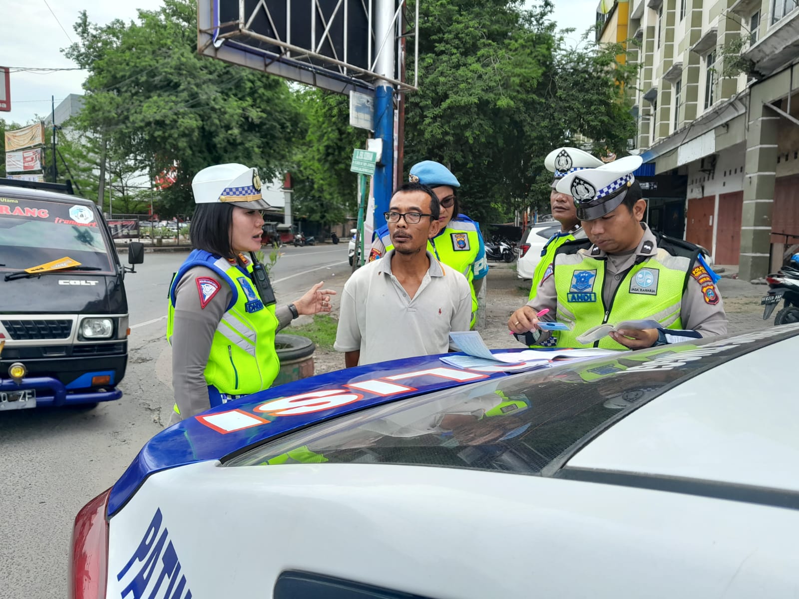 Hari Ke-7 Ops Zebra Toba 2023, Kasatlantas Polres Tebing Tinggi Himbau Pengendara