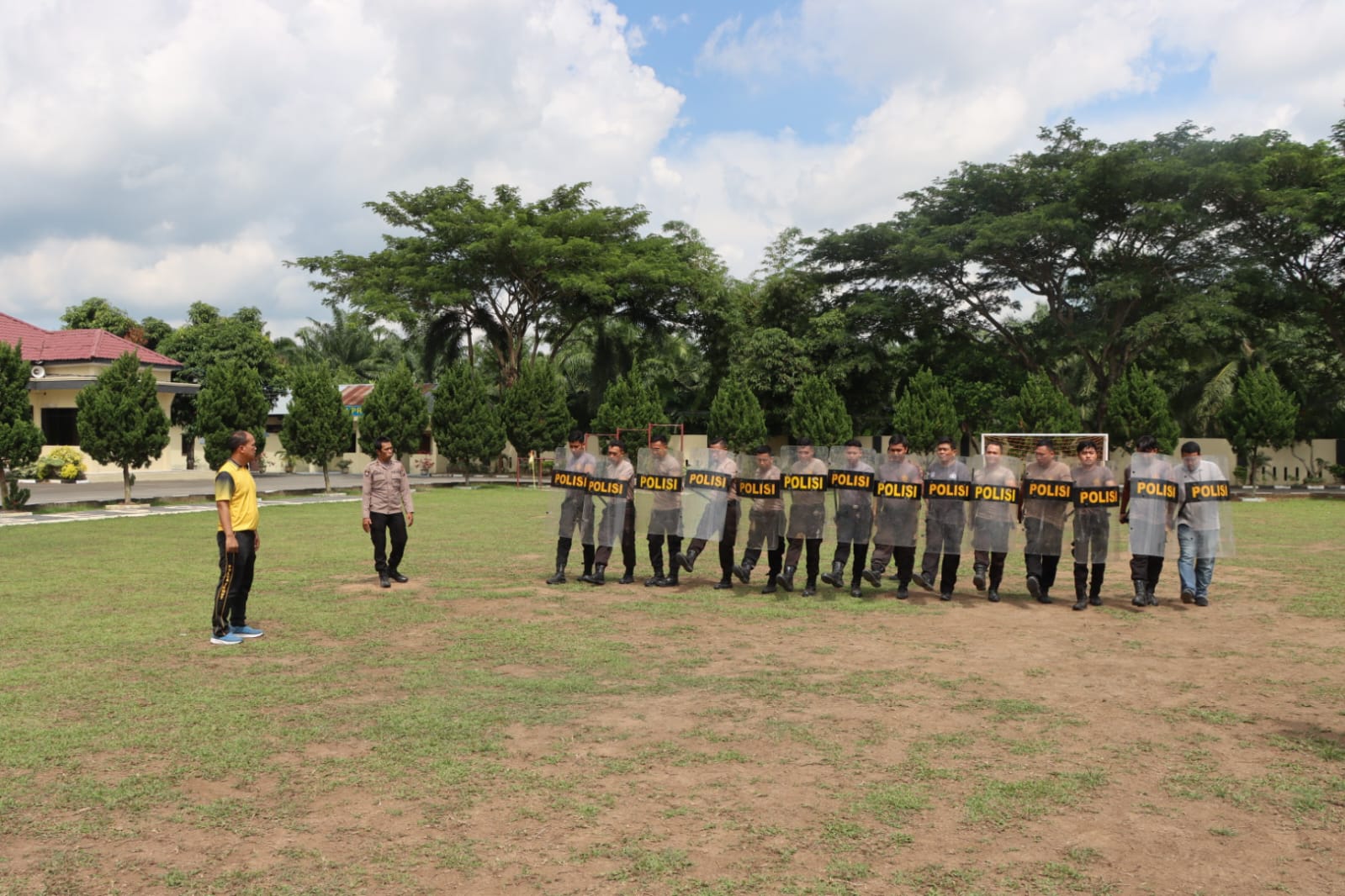 Polres Sergai Gelar Pelatihan Dalmas Jelang Ops Mantap Brata 2023-2024