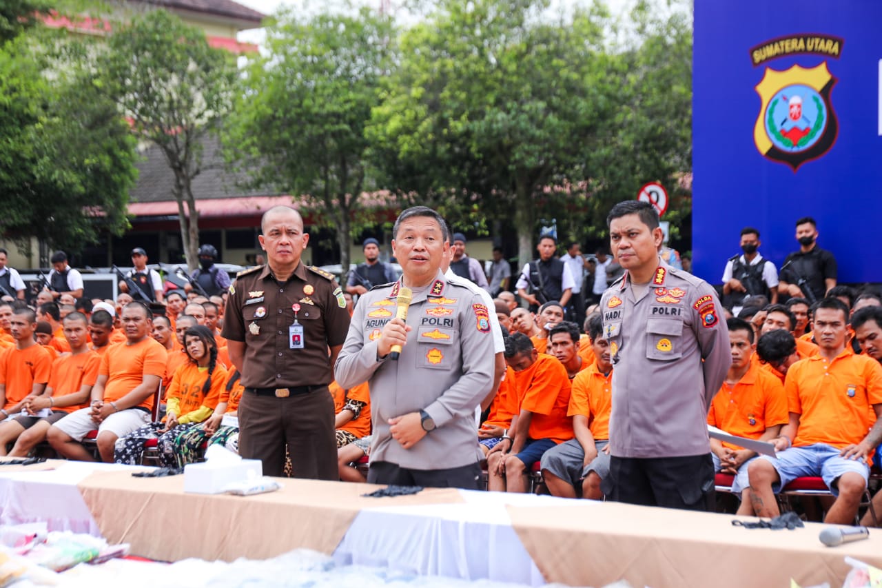 Polda Sumut Tangkap Ribuan Pelaku Jaringan Narkoba, Bukti Komitmen