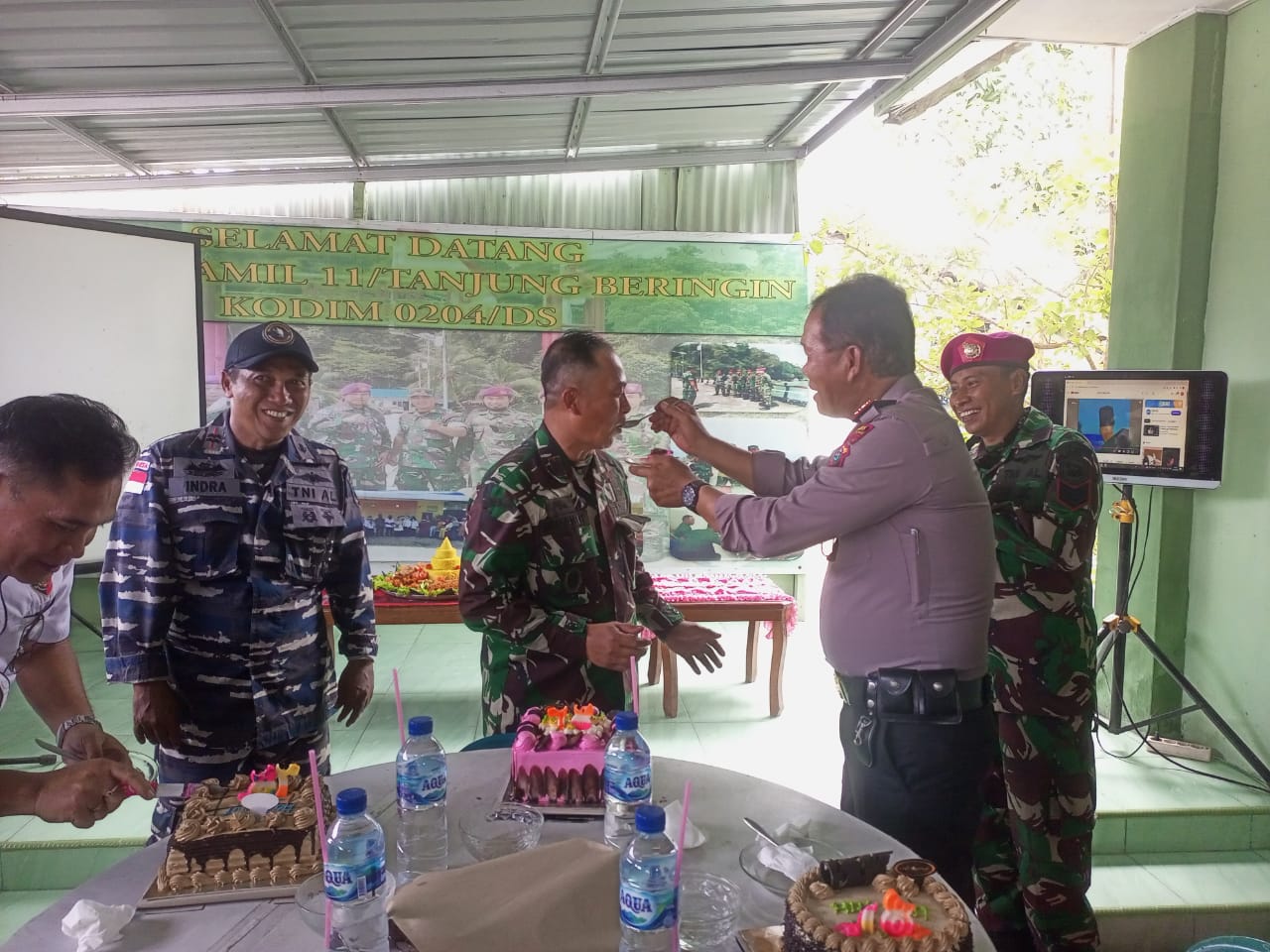 Polres Sergai Bersinergi Rayakan HUT TNI Ke-78