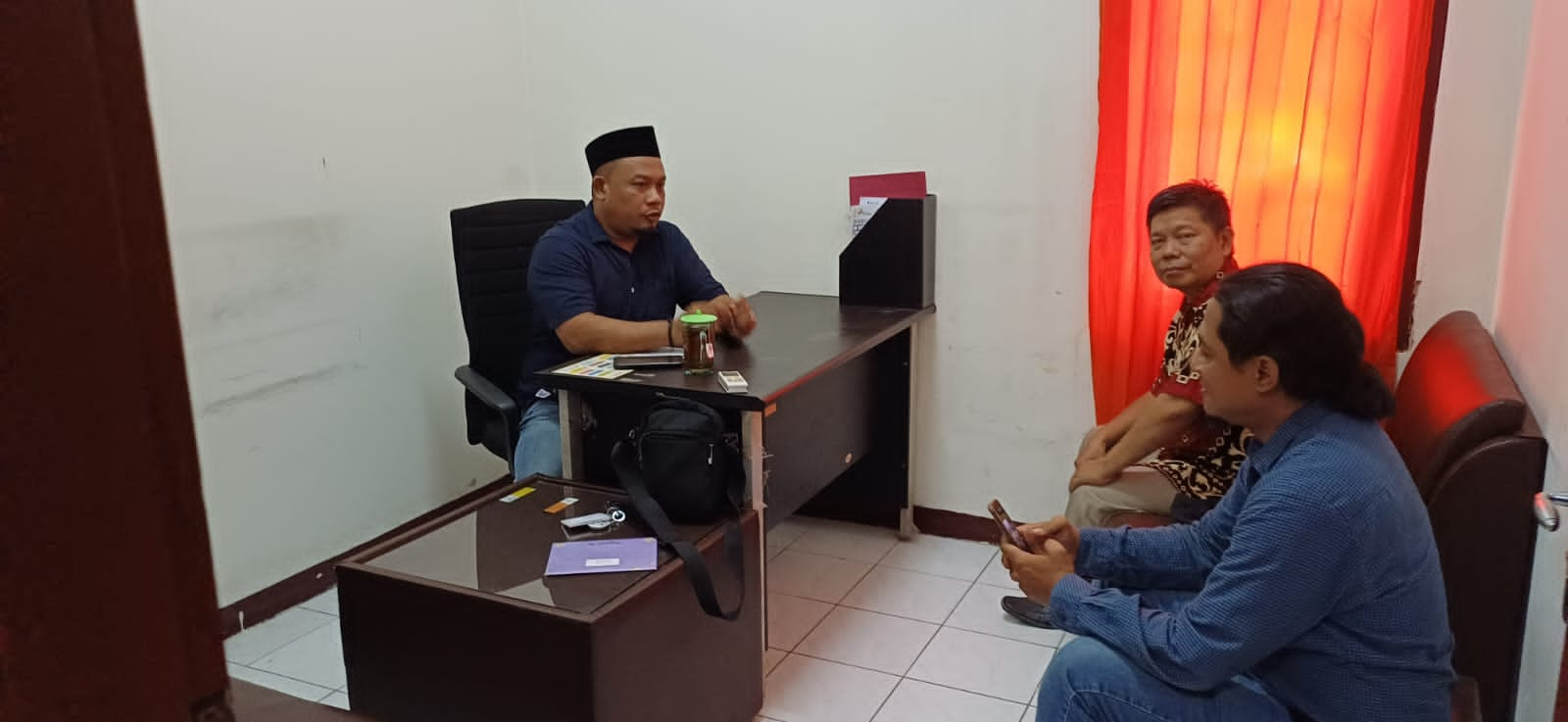 H. Permana PKD Desa. Wadas di Panggil Oleh Bawaslu Kab. Karawang.