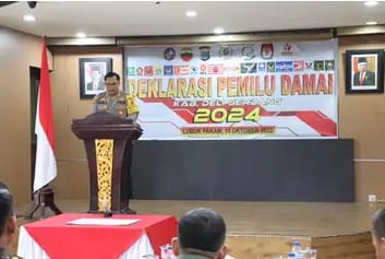 Polresta Deli Serdang Gelar Deklarasi Pemilu Damai 2023-2024