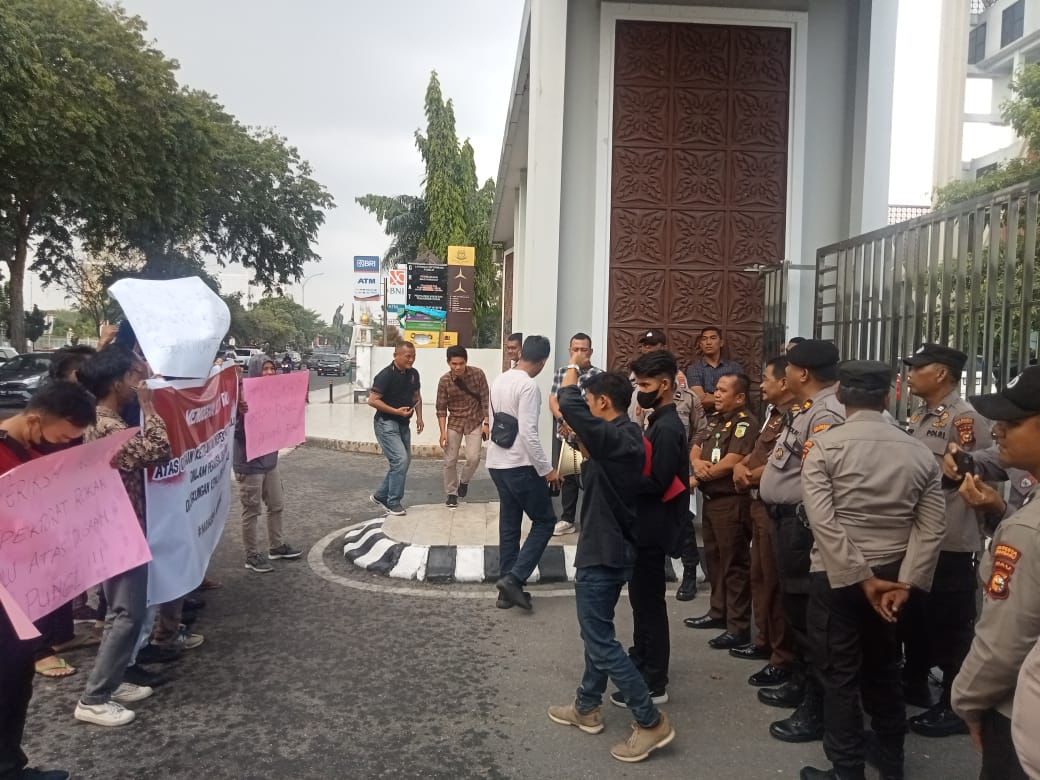 Aliansi Mahasiswa Anti Korupsi Rohul desak Kejati Riau, Periksa Kepala Inspektorat Rohul Atas Dugaan Pungli