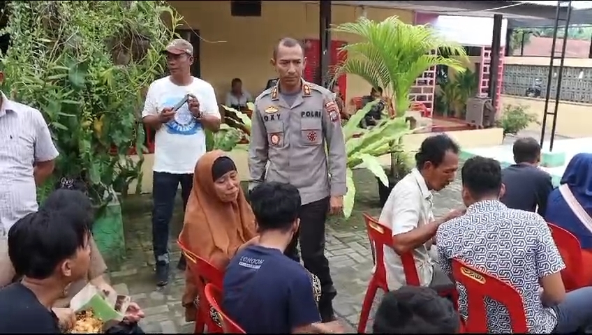 Kapolres Sergai AKBP Oxy Yudha Pratesra, S.Ik Beri Pencerahan Remaja Geng Motor