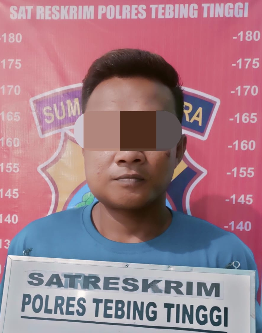 Curi Kabel Listrik, Yudi Diamankan Satreskrim Polres Tebing Tinggi