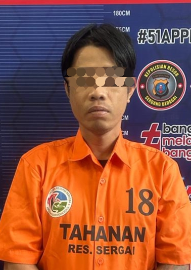 Satnarkoba Polres Sergai Tangkap Pengedar Sabu