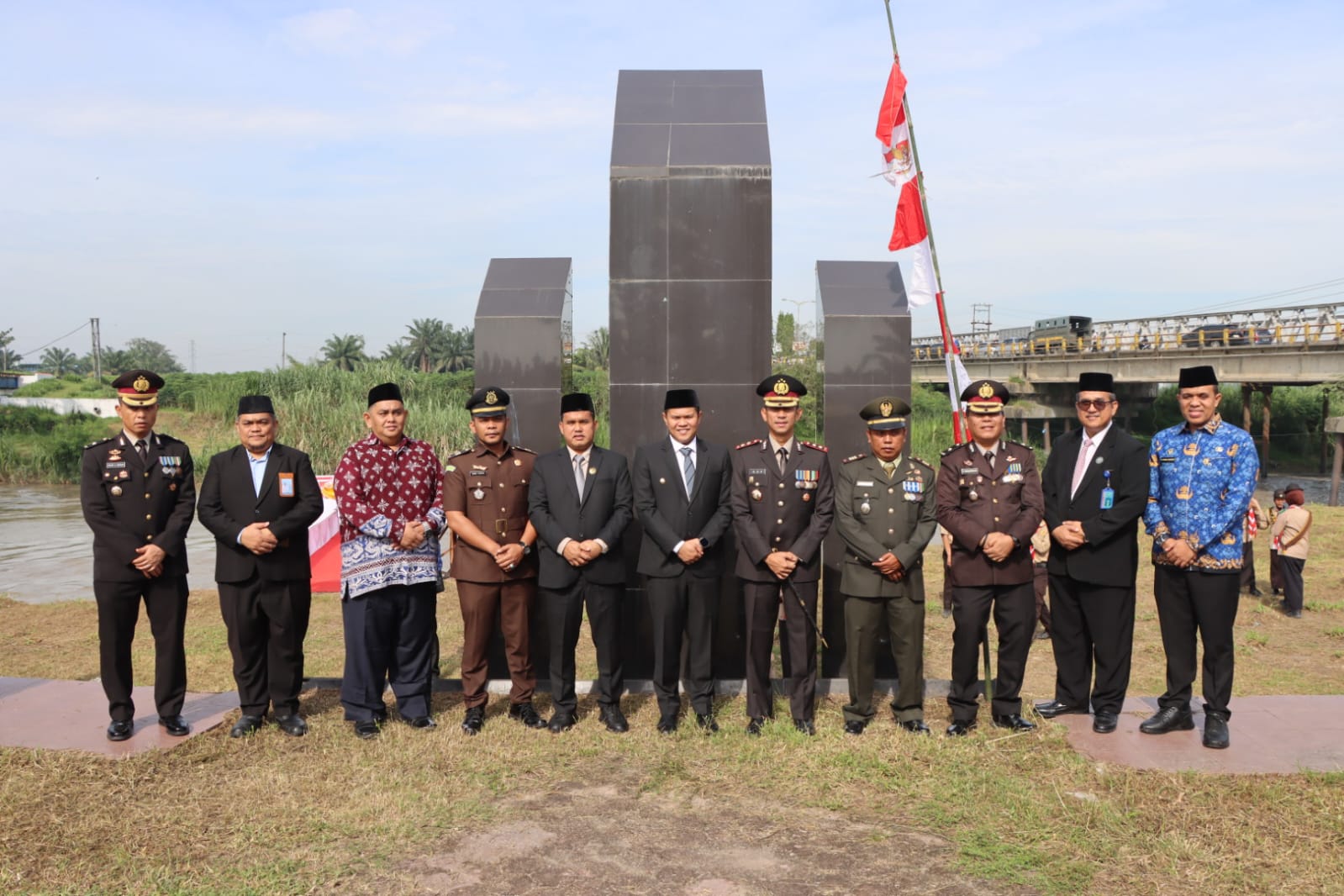 Kapolres Sergai AKBP Oxy Yudha Pratesta, S.Ik Hadiri Peringatan Hari Pahlawan Ke-78